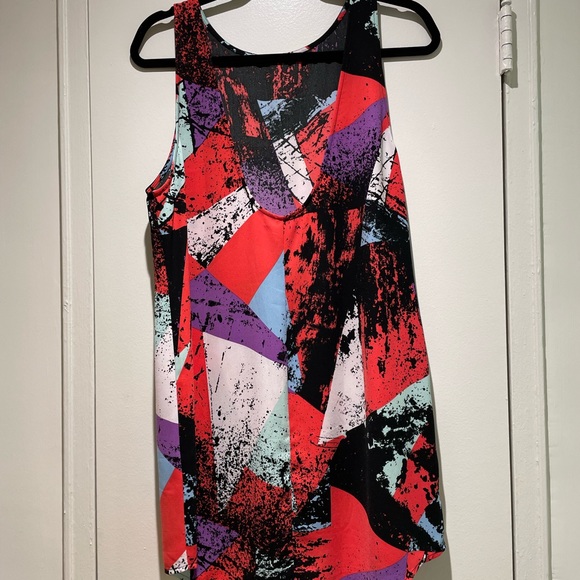 Leith - Graphic babydoll slip dress - Picture 4 of 5